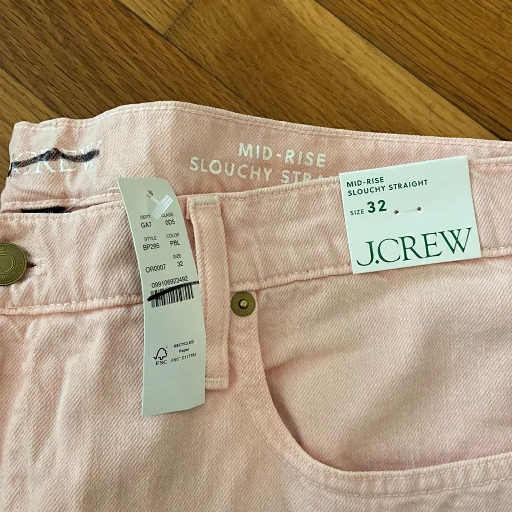 J. Crew Slouchy-straight garment-dyed dad jean - Picture 4 of 5